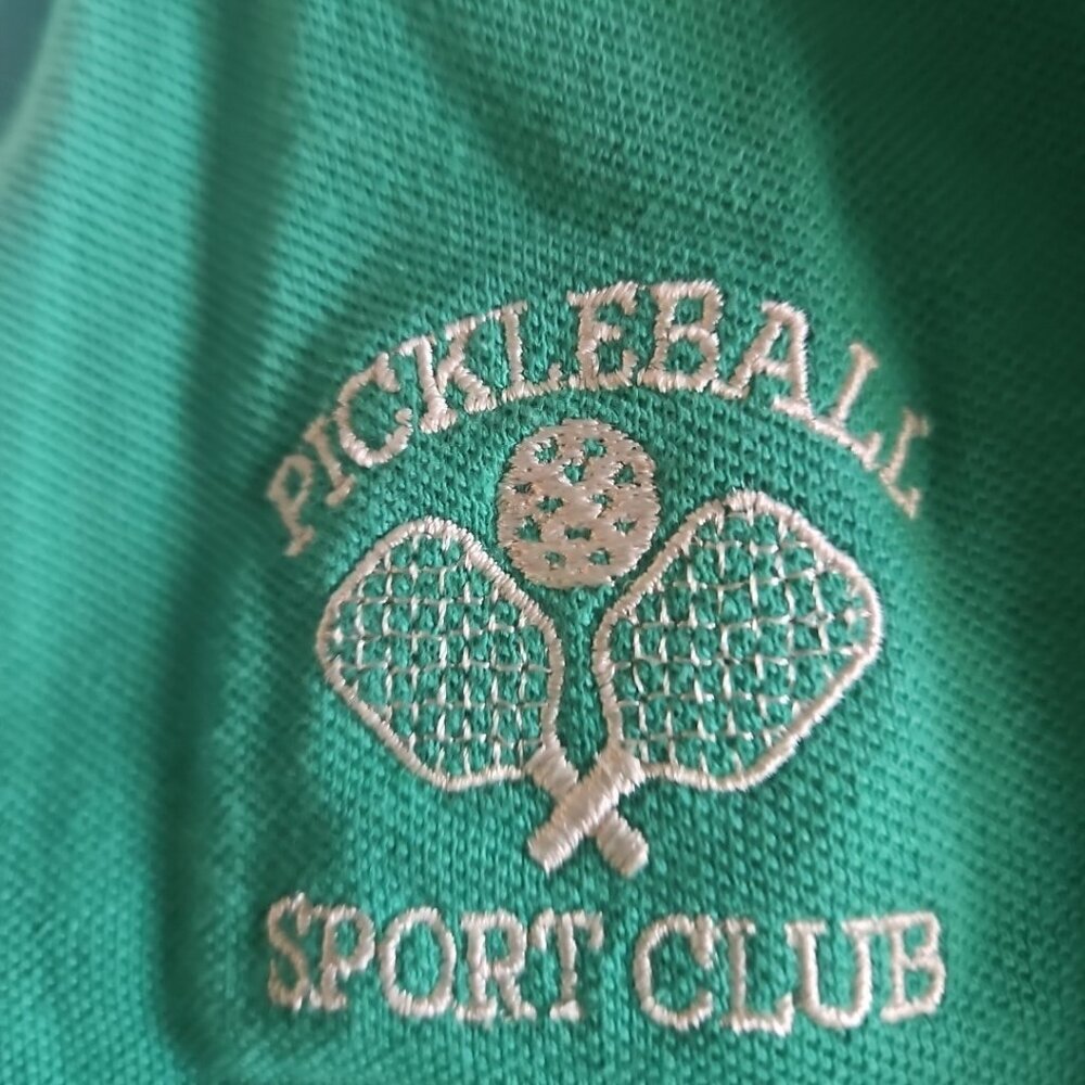 Crane Pickleball shirt moisture wicking cotton polo Tenniscore 14/16 NWT - Picture 3 of 5